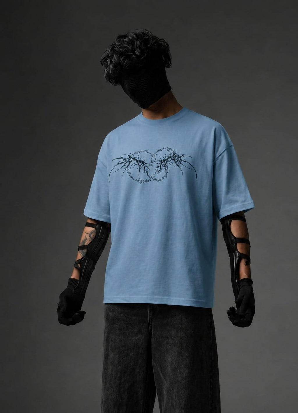 BOXY CROP FIT OBSIDIAN WARD TSHIRT