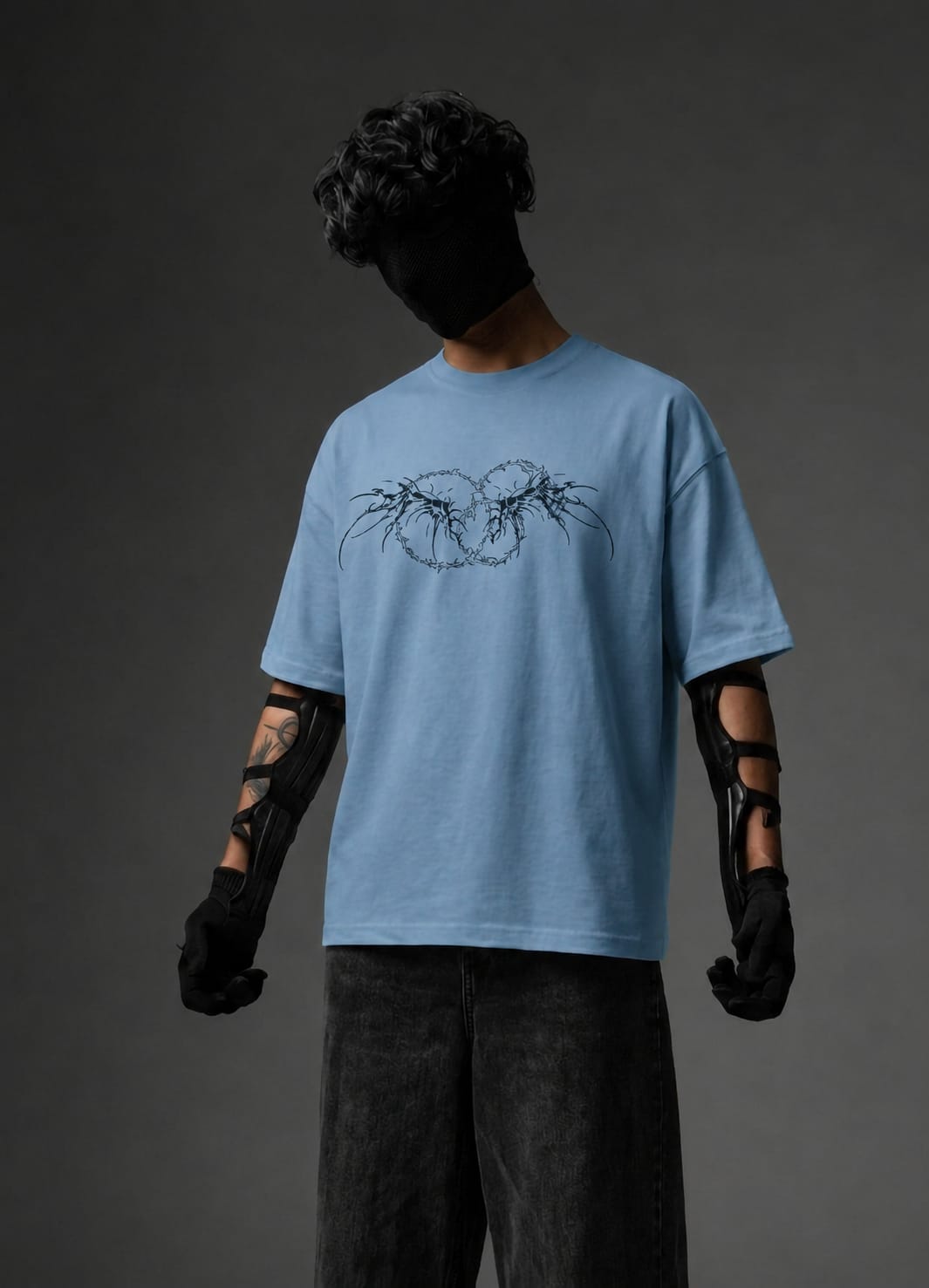 BOXY CROP FIT OBSIDIAN WARD TSHIRT